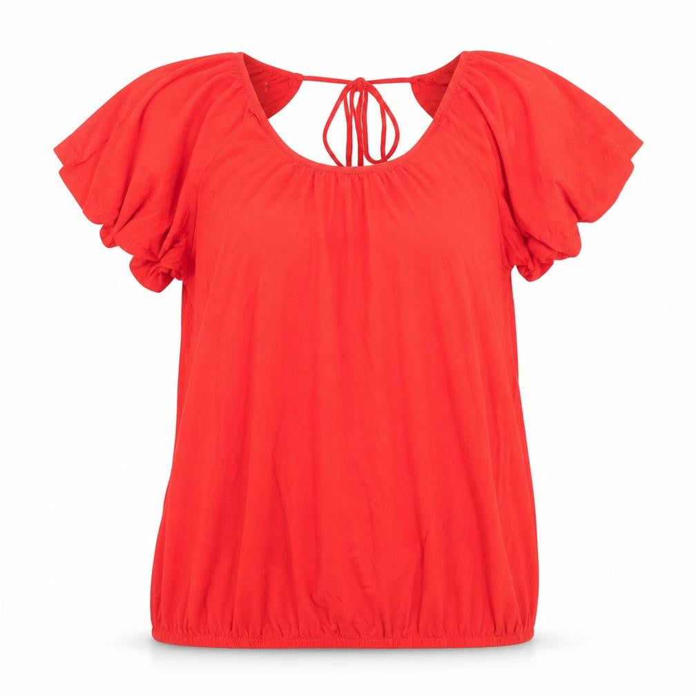 George Womens Orange   Tunic T-Shirt Size 12  - V Back Neck