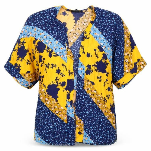 Dorothy Perkins Womens Multicoloured Floral  Cardigan Jumper Size S
