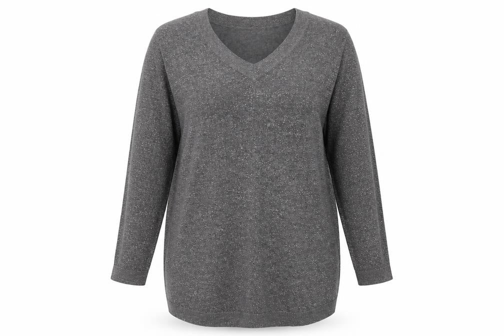 Front view of Mohito women’s silver a-line, size L