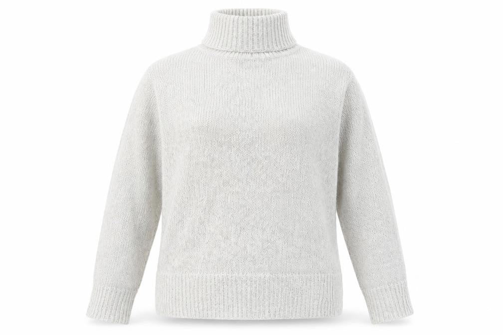 Front view of New Look women’s grey jumper, size S