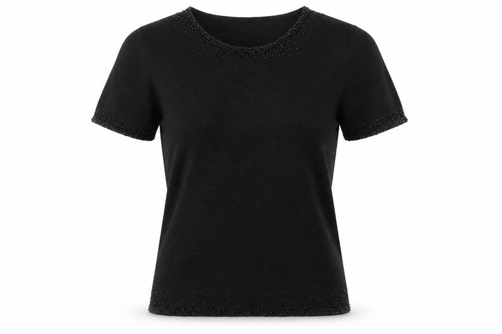 Front view of Fabrizio women’s black jumper, size S