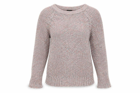 Front view of Topshop women’s multicoloured jumper, size UK 8