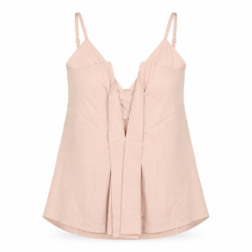 ASOS Womens Pink   Camisole Blouse Size 8  - Plunge back
