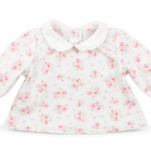 Mini Club Girls White Floral  Basic T-Shirt Size Newborn