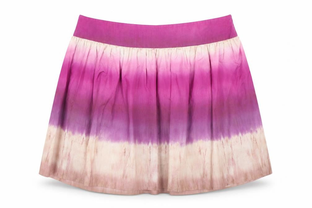 Adam Womens Pink   Flare Skirt Size 8  - Tie Dye