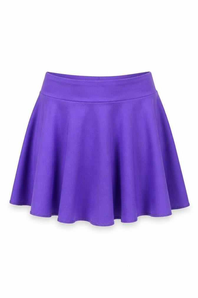 1st Position Girls Purple   Flare Skirt Size 2 Years