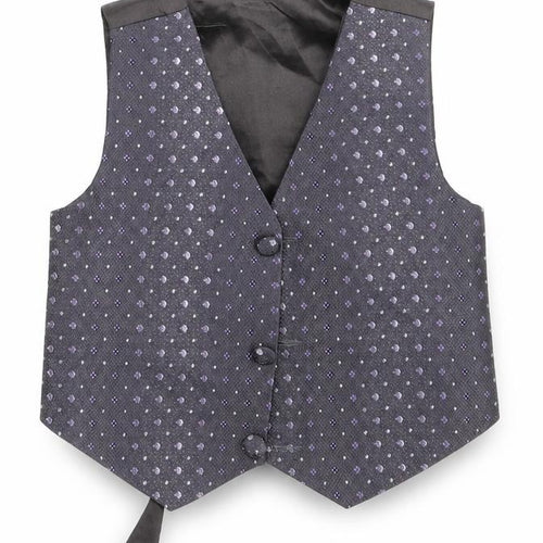 JAMES MORGAN Boys Black Floral  Jacket Waistcoat Size 12 Months
