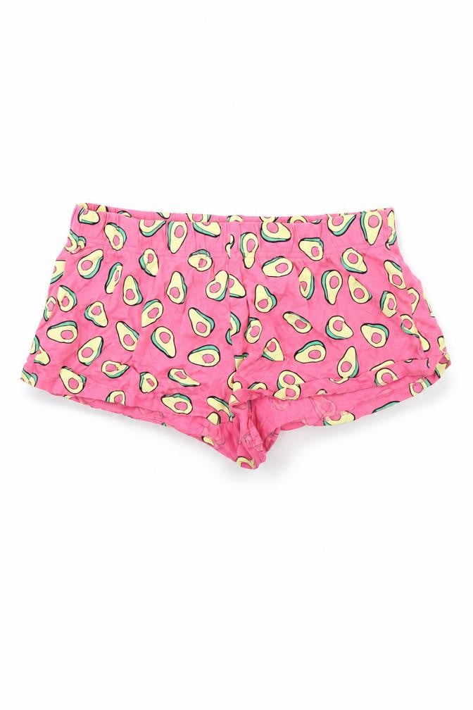 Front view of Anne Summers women’s pink solid cami pyjama pants, size UK 8