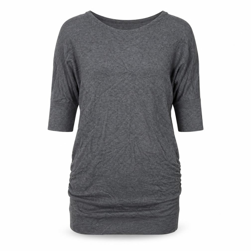 Front view of Preworn women’s grey jumper, size S