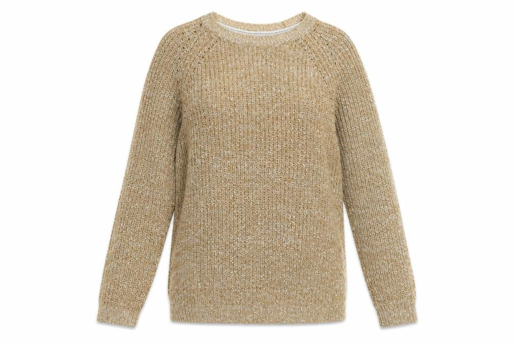 Front view of Matalan women’s brown jumper, size M