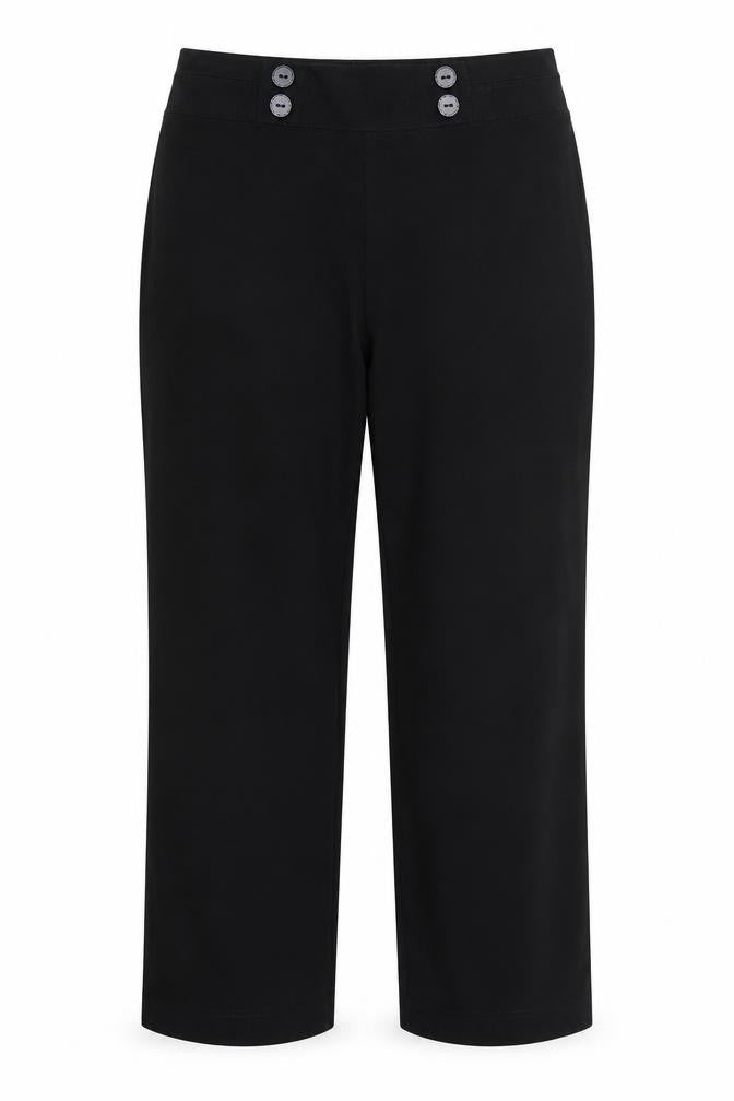 isle Womens Black   Trousers  Size 16 L28 in