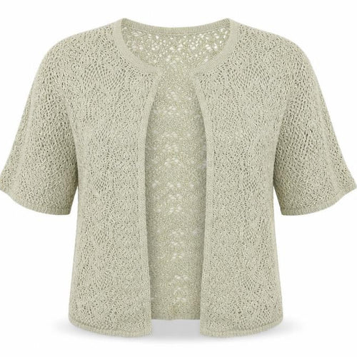 Marks and Spencer Womens Brown  Knit Cardigan Jumper Size 10