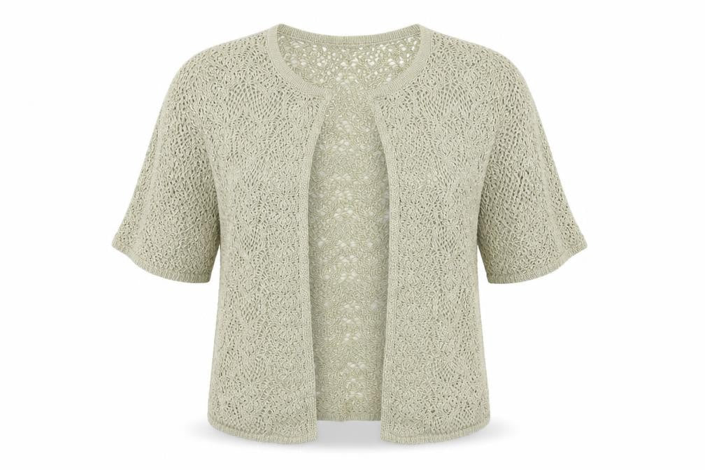 Marks and Spencer Womens Brown  Knit Cardigan Jumper Size 10