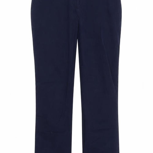 Buffalo Womens Blue   Chino Trousers Size 10 L30 in