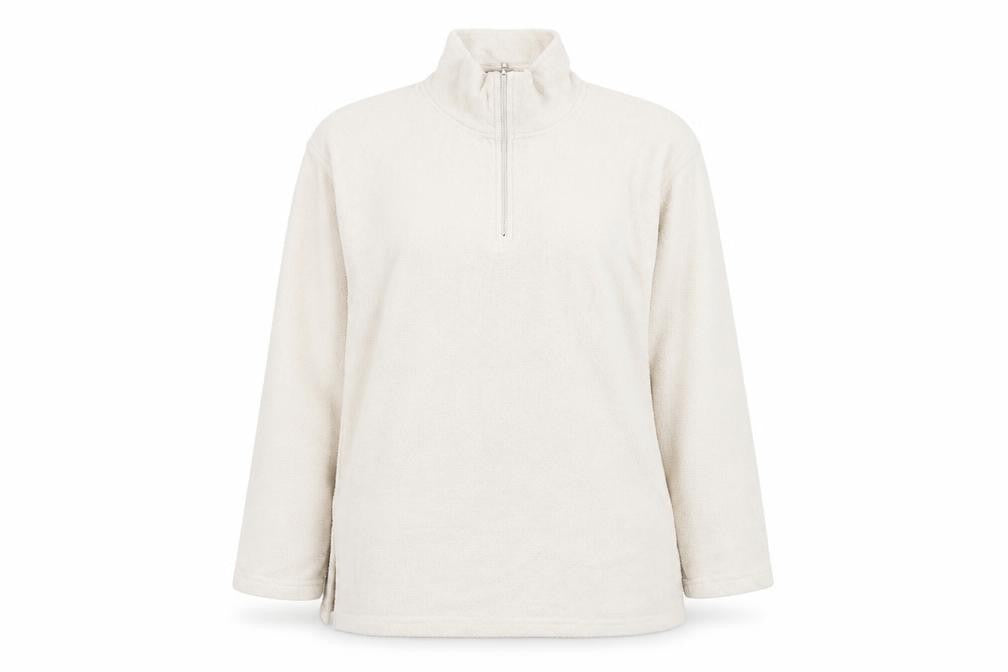 Front view of Peacocks women’s beige jumper, size UK 18