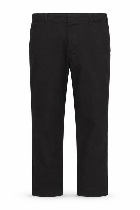 Front view of George boys’ black capri trousers, size 9-10, years