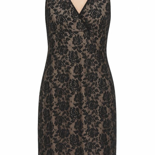 BPC Womens Black Floral  Wrap Dress  Size XS