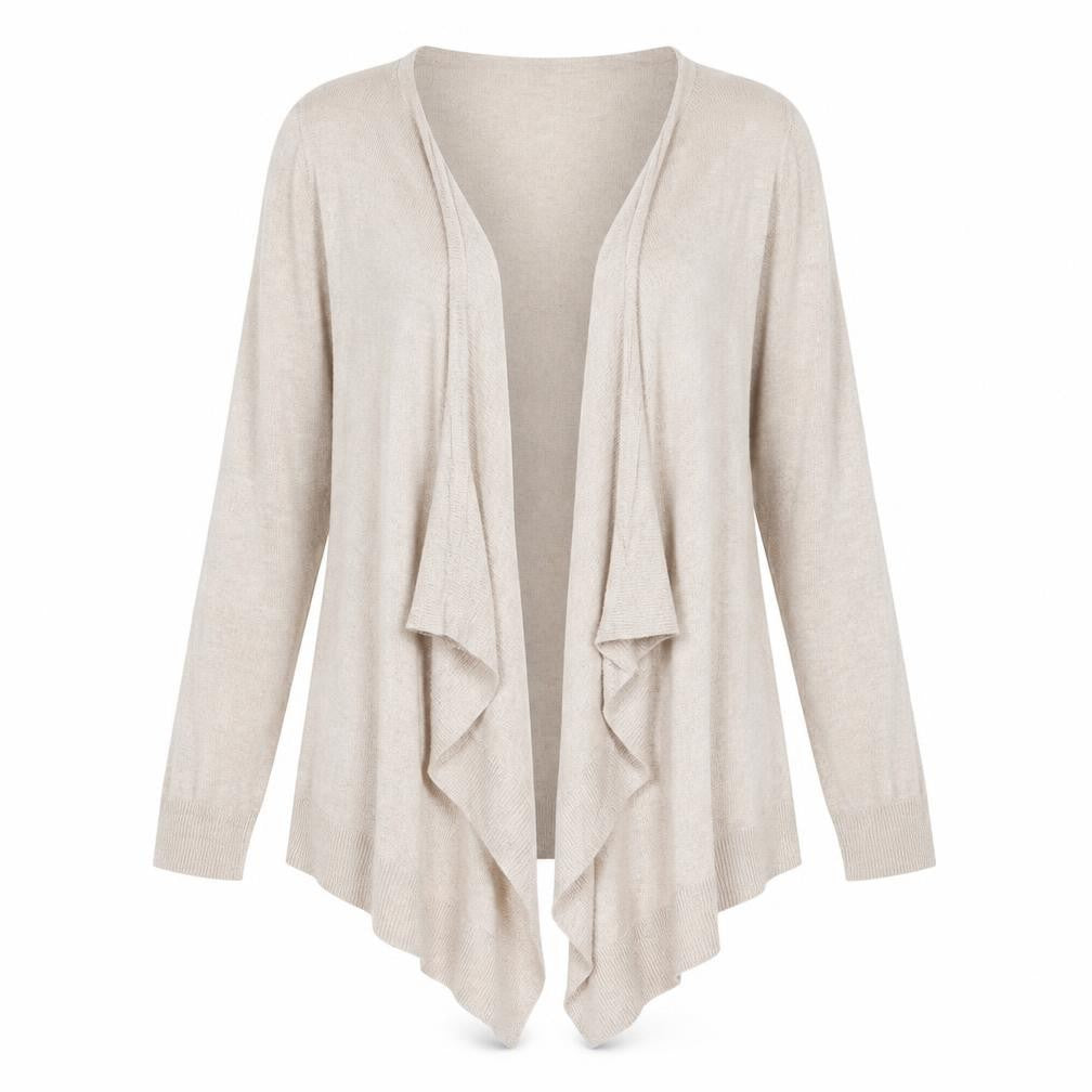 Peacocks Womens Beige  Knit Cardigan Jumper Size 12