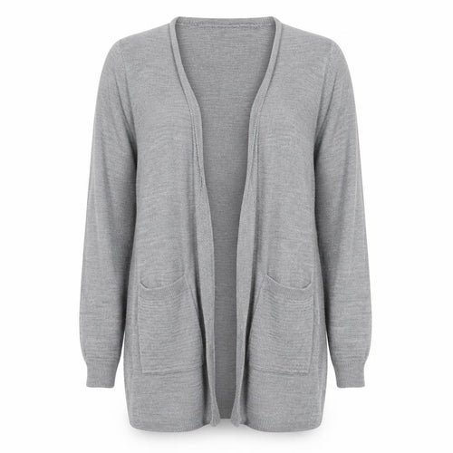 Jaqueline de Young Womens Grey   Cardigan Jumper Size S