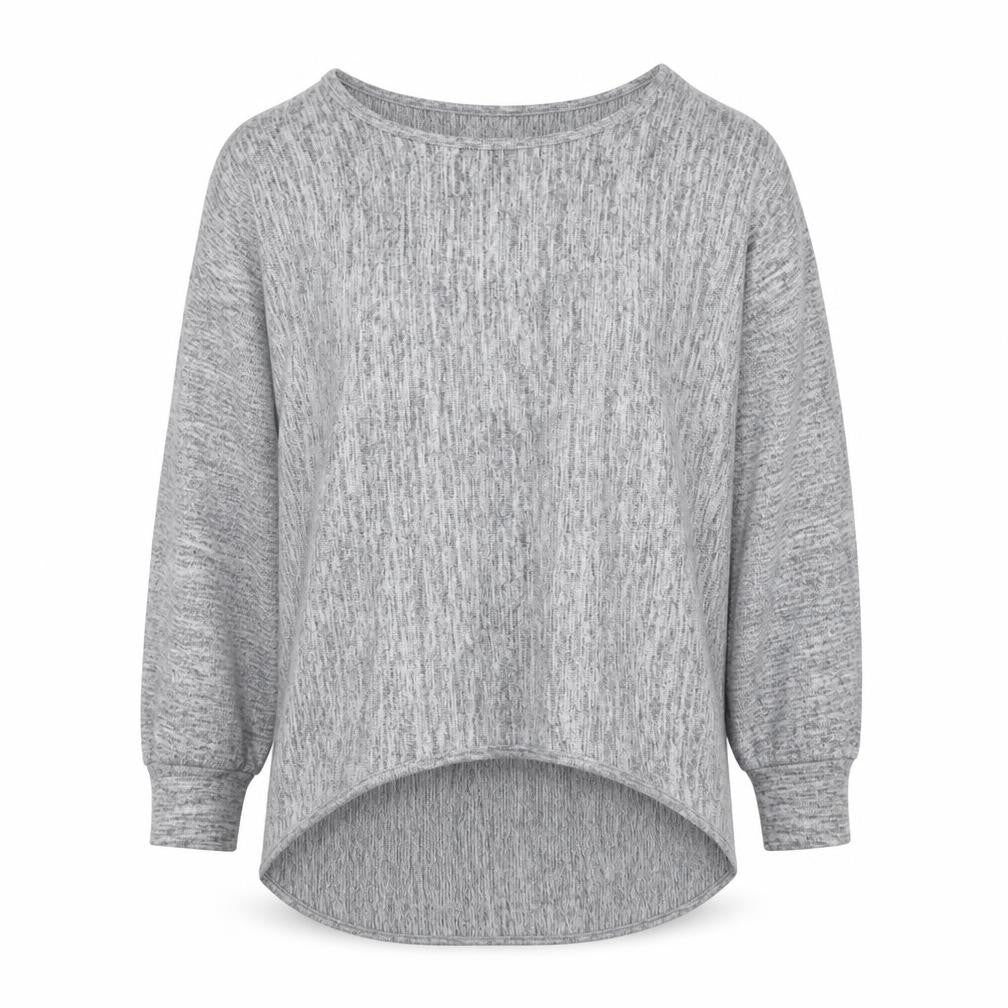 Front view of Apricot women’s grey jumper, size M