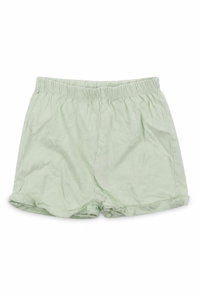 TU Girls Green   Sweat Shorts Size 5-6 Years
