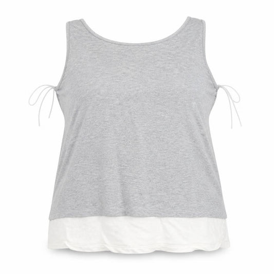 Front view of F&F women’s grey jumper, size L