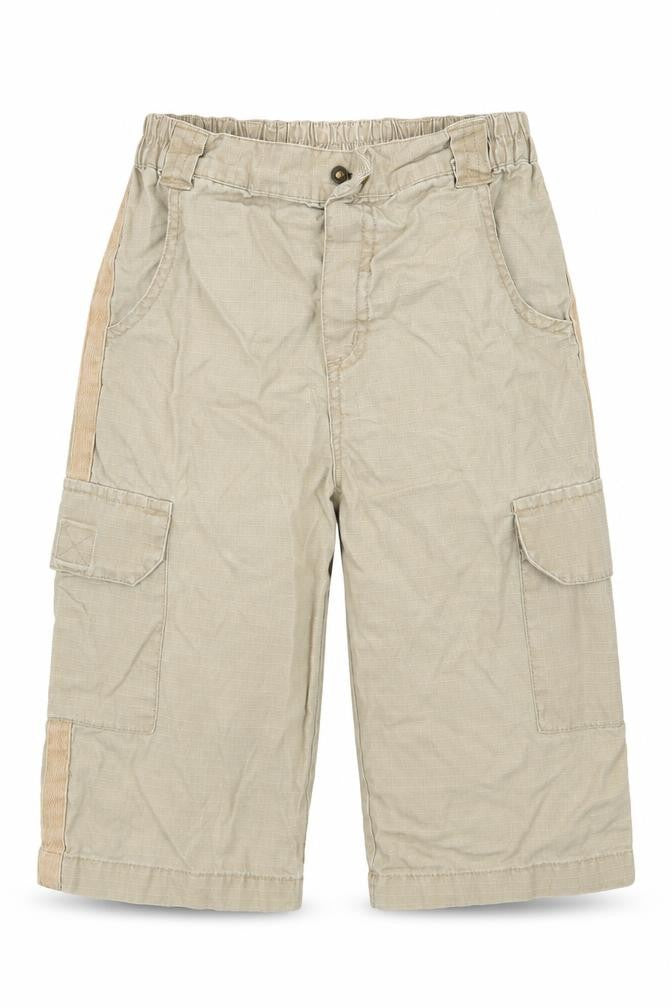 RJR.John Rocha Boys Beige   Cargo Trousers Size 7 Years