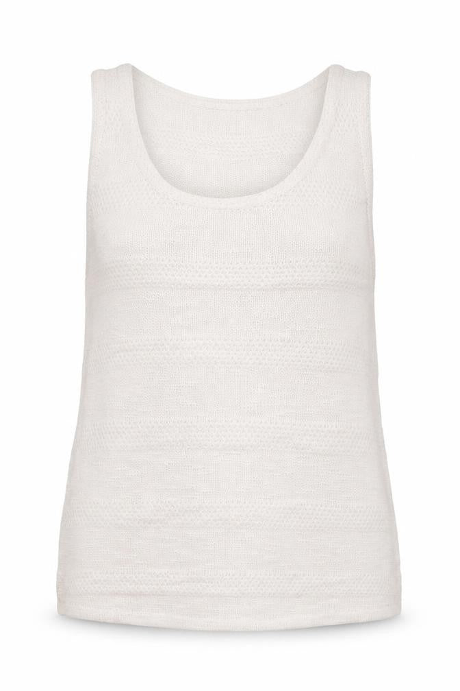 Front view of Topshop women’s pink basic tank, size UK 12