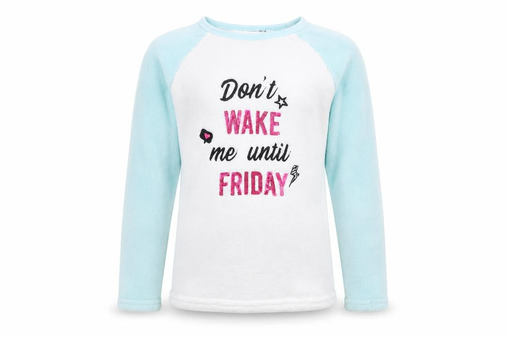 pep&co Girls Blue   Top Pyjama Top Size 8-9 Years