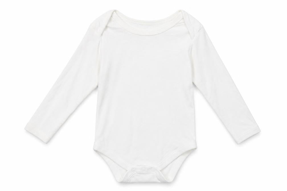 Front view of Primark Baby White Romper One-Piece, size 18-24, Months