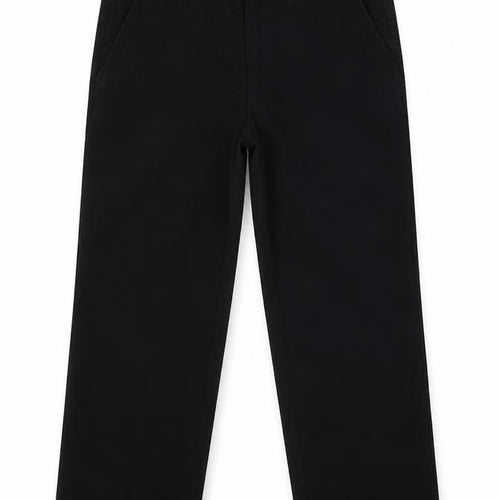 M&S Boys Black   Dress Pants Trousers Size 6-7 Years