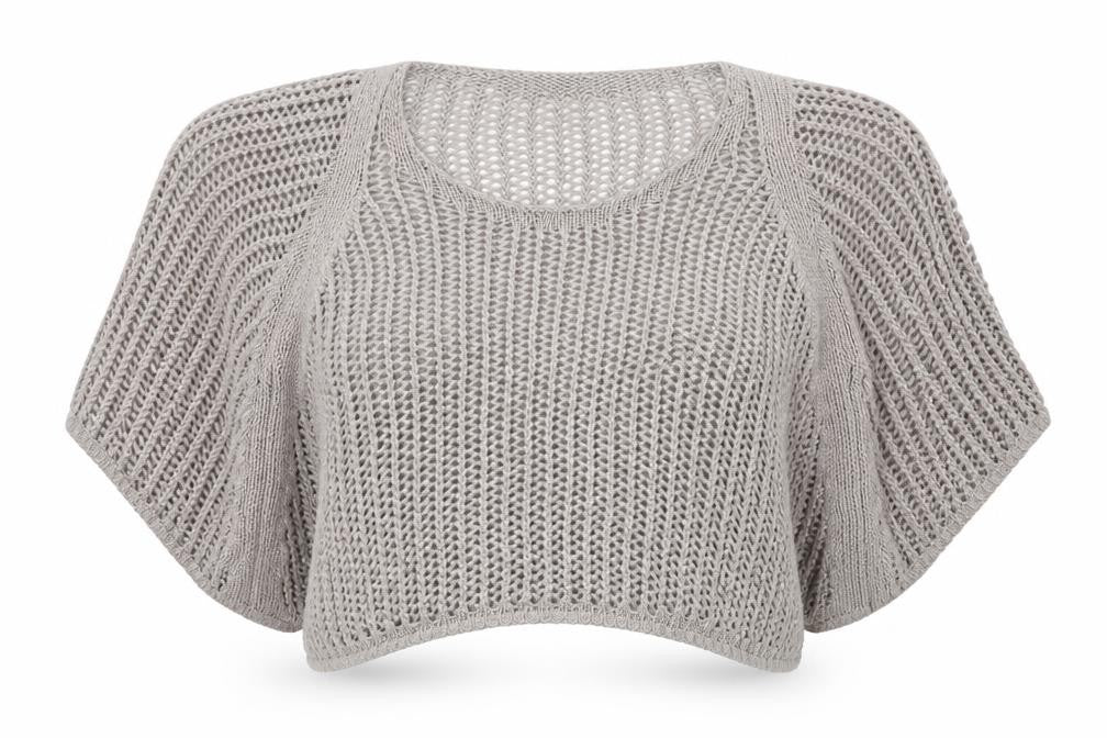 Front view of Next women’s beige jumper, size L