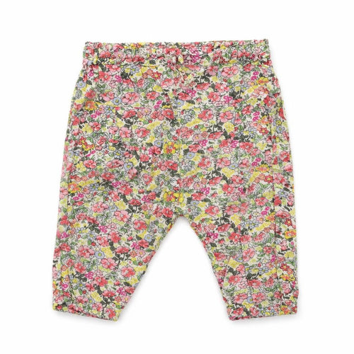 NEXT Girls Pink Floral  Jogger Trousers Size 3-6 Months