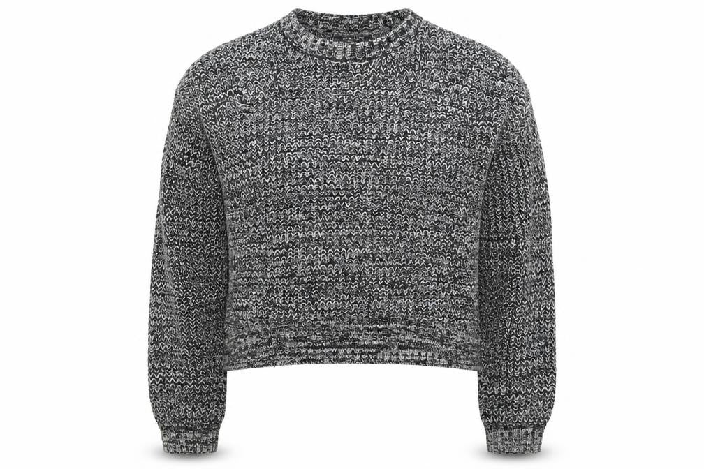 New Look Girls Grey  Knit Pullover Jumper Size 14-15 Years
