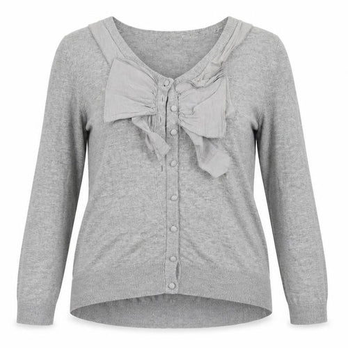 Marks and Spencer Womens Grey   Cardigan Jumper Size 18