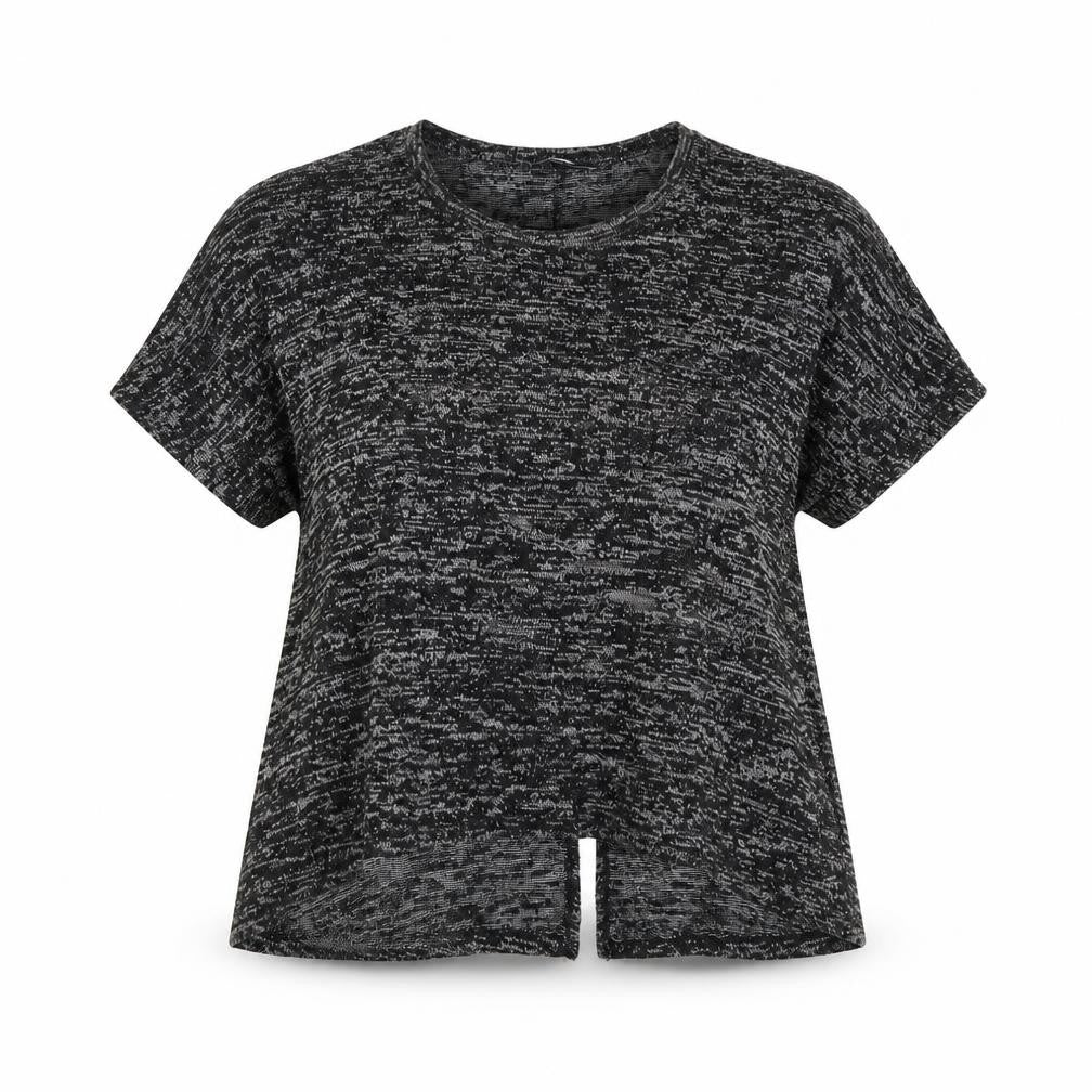 Front view of George women’s grey knit jumper, size UK 14