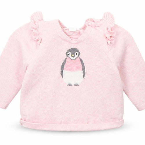 Pure Baby Baby Pink   Pullover Jumper Size 3-6 Months  - PENGUIN