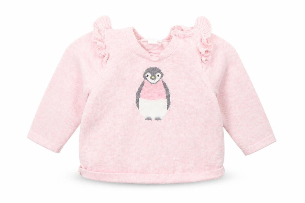 Pure Baby Baby Pink   Pullover Jumper Size 3-6 Months  - PENGUIN