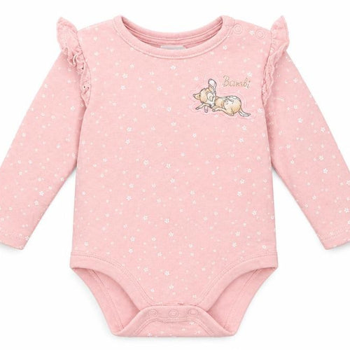 F&F Girls Pink   Babygrow One-Piece Size 3-6 Months  - bambi