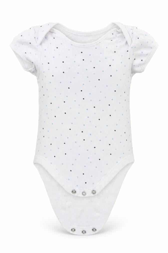Primark Baby White Geometric  Babygrow One-Piece Size 18-24 Months