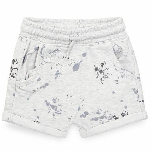 George Boys Grey Geometric  Cropped Trousers Size 12-18 Months