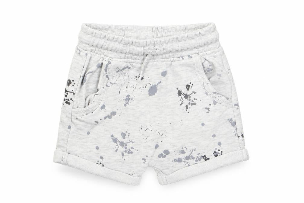 George Boys Grey Geometric  Cropped Trousers Size 12-18 Months
