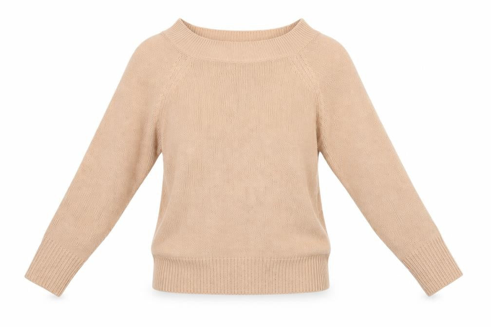 Front view of Pep&Co women’s brown jumper, size M