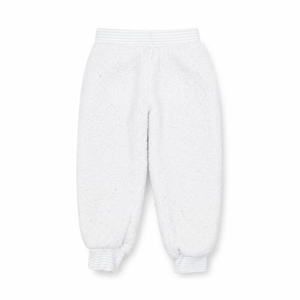 F&F Girls White   Sweatpants Trousers Size 4-5 Years