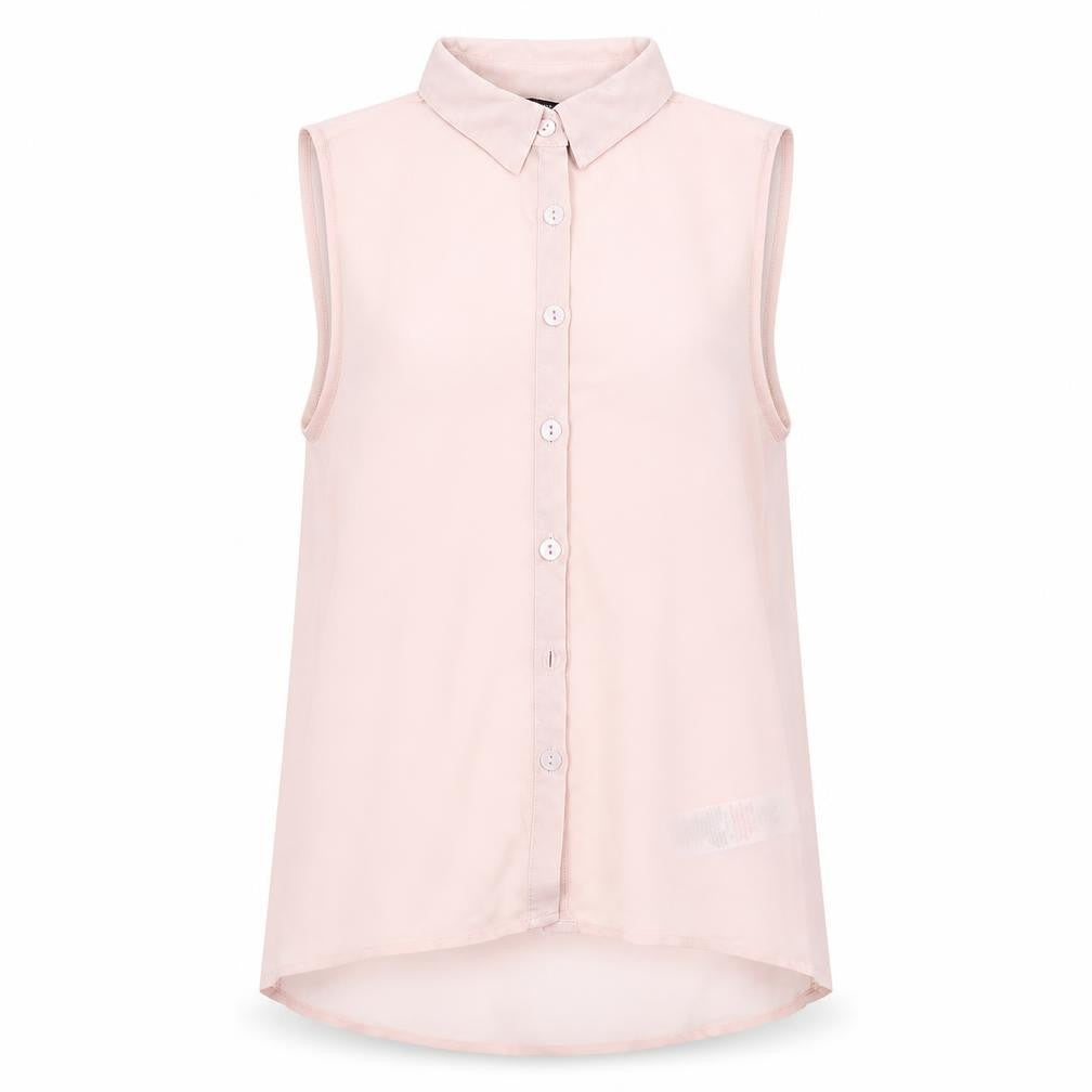 New Look Womens Pink   Basic Button-Up Size 12
