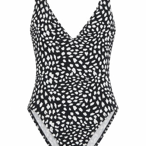 Miss Selfridge Womens Multicoloured Animal Print  Bodysuit One-Piece Size 4