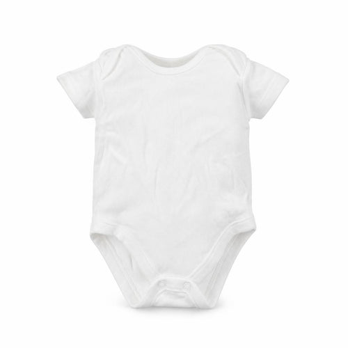 Nutmeg Baby White   Babygrow One-Piece Size 0-3 Months