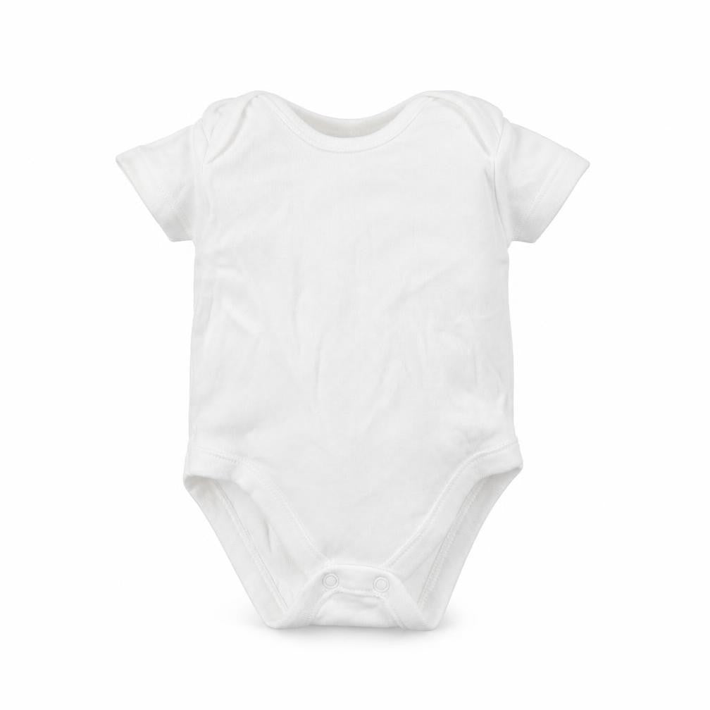Nutmeg Baby White   Babygrow One-Piece Size 0-3 Months