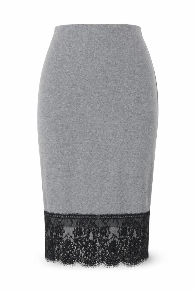 Lily Loves Womens Grey   Straight & Pencil Skirt Size 8