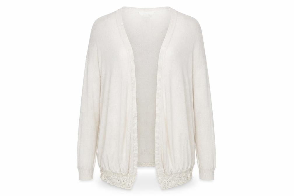 Dorothy Perkins Womens Beige   Cardigan Jumper Size 10